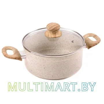 Кастрюля Endever Stone 20C Beige
